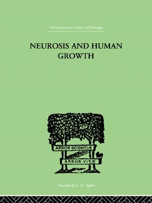 cover image of Neurosis and Human Growth